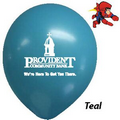 11" Decorator Teal Green Latex Balloons